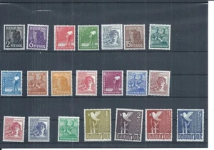 Germany stamps. 1947 Workmen & Doves MNH SG 928 - 948 (AP813) - Picture 1 of 2