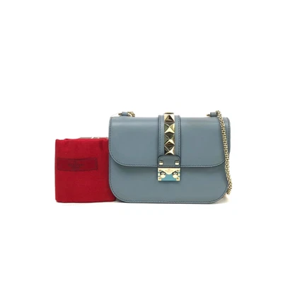 Valentino  Cowhide Bags Blue Shoulder Bag USA - Image 1 of 4