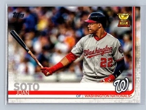 Carta Baseball Juan Soto Washington Nationals 2019 Topps #213 MLB - Foto 1 di 2