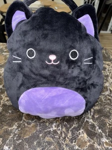 Squishmallows Halloween Trick or Treat Eimer Süßigkeiten Tasche HERBST schwarze Katze 12 Zoll - Bild 1 von 6