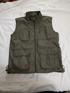 Chaleco utilitario exterior pesca caza ligero verde - Imagen 1 de 14