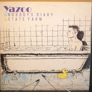 YAZOO - NOBODY'S DIARY/STATE FARM - 12" Single - Mute - 1983 VG FREE POST (2986) - Picture 1 of 5