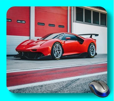Alfombrilla de ratón para ordenador Ferrari coche de carreras regalo FA11 Foto 1 de 4