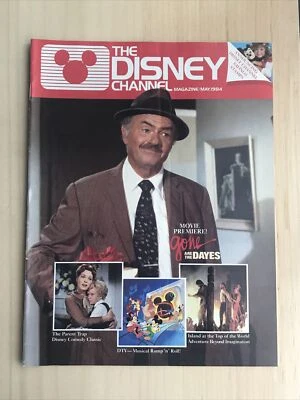 The Disney Channel Magazine May 1984 Gone Are The Days Sticker Insert - Image 1 of 4