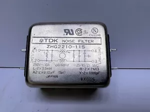 TDK ZHG2210-11S Power Line Rauschfilter 250VAC 10A - Bild 1 von 3