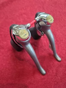 Shimano 600 Ultegra ST-6400 Dual Control STI Road Brake Lever / Shifter Set - Picture 1 of 6