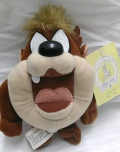 Tazmanian Devil 1999 Warner Bros Studio Store Baby Taz Mini Bean Bag Beanie - Picture 1 of 5