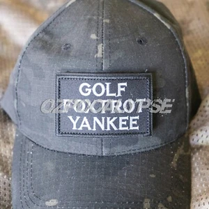 GOLF FOXTROT YANKEE Patch - army tactical molle gear military camo hunting adf - Picture 1 of 3