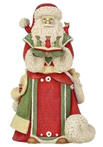 Rare Enesco Heart of Christmas Santa's Concert Figurine, 8.19 Inch, Multicolor - Picture 1 of 4