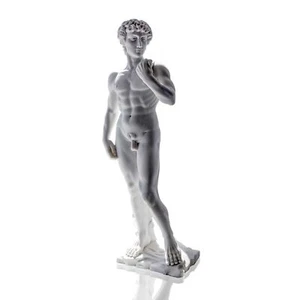 Skulptur aus Tabelle David Michelangelo IN Marmor Tisch Skulptur Kunst H 17cm - Bild 1 von 4