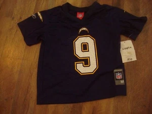 Drew Brees Jersey SAN DIEGPO CHARGERS Medium 5/6 #9 Kids Youth NWT! - Picture 1 of 2
