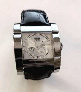 De Grisogono Instrumento Novantatre N01 Automatic White Dial Big Date Steel - Picture 1 of 12