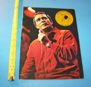 Programa de conciertos Perry Como vintage 1985? con recortes de periódico - Imagen 1 de 11