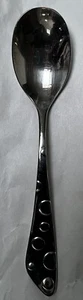 SPODE BAKING DAYS 18/10 PORCELANA PUNTOS ACERO INOXIDABLE ROPA PLANA OVALADA CUCHARA SOPERA - Imagen 1 de 1