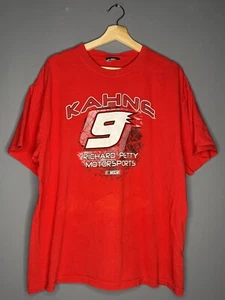 Vintage Kasey Kahne Short Sleeve Nascar graphic tee shirt Size XL Red #9 - Picture 1 of 4