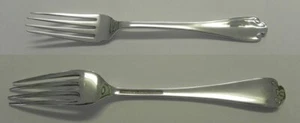 Antique Tiffany FLEMISH 1911 Sterling 7" Dinner Fork, Excellent - Picture 1 of 1