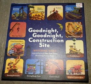 GOODNIGHT, GOODNIGHT CANTIERE GIOCO DI CARTE ABBINATO RAGAZZI MEMORIA DIVERTIMENTO - Foto 1 di 2