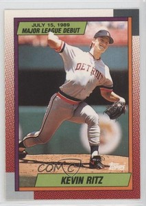 1989-90 Topps Major League Debut 1989 Box Set Kevin Ritz #102