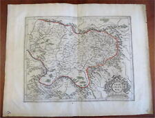 Transylvanie Hongrie Habsbourg Saint Empire romain germanique 1606 Mercator folio feuille carte