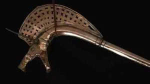 18 Gauge Bronze Carnyx of Tintignac Deskford Playable Trumpet Celtic War Horn - Picture 1 of 5