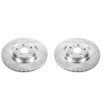 PowerStop Disc Brake Rotor Set - Fits Audi S4 2010-2011, Audi S5 2008-2011 Power - Image 1 of 4