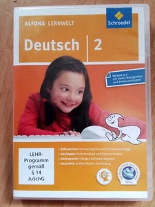 Alfons Lernwelt: DEUTSCH 2 Lernsoftware 2. Klasse - Bild 1 von 3