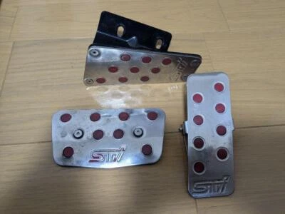 Subaru STI Impreza WRX GC8 GDB GF Foot Pedal Cover Set A/T Used Foto 1 de 3