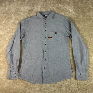 Maloja Mens Shirt M Button Up Front German Bavaria Cotton long sleeve - Picture 1 of 19