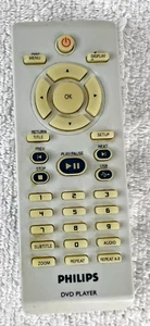 Genuine Philips DVD Remote Control RC-2012 RC-2020 2422 5490 0908 - TESTED - Picture 1 of 6