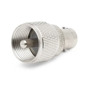 FEMALE BNC SOCKET TO PL259 PLUG - Picture 1 of 2