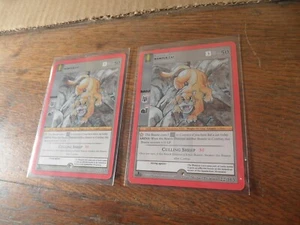 MW-22 Metazoo Wilderness Wampus Cat lote de tarjetas x2 NH 22/165 paquete fresco - Imagen 1 de 5