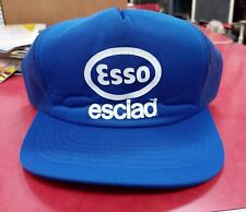 1980s Esso Hat, Trucker Style, Never Worn, ESSO Esclad