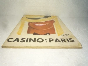PROGRAMA ANTIGUO CASINO DE PARIS 1929/1930 CUBIERTA RARA CHARLES KIFFER - Imagen 1 de 13