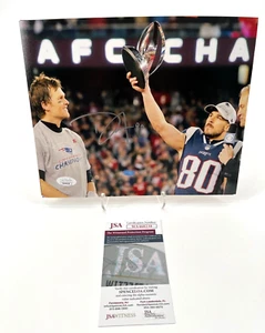 DANNY AMENDOLA NEW ENGLAND PATRIOTS SIGNED 8X10 PHOTO JSA WITNESS COA - Picture 1 of 2