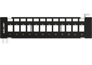 Iwillink 12 Port Blank Keystone Patch Panel - Picture 1 of 5