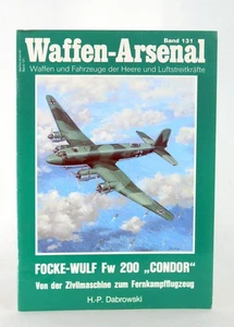 H P Dabrowski 1993 Waffen-Arsenal Band 131 Focke-Wulf FW 200 Condor PB - Picture 1 of 3