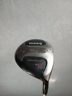 Hippo Plus Pro Ti 3 Madera 15 Flex Regular Acero Inoxidable 44" HC Empuñadura de Fábrica Derecha Foto 1 de 4