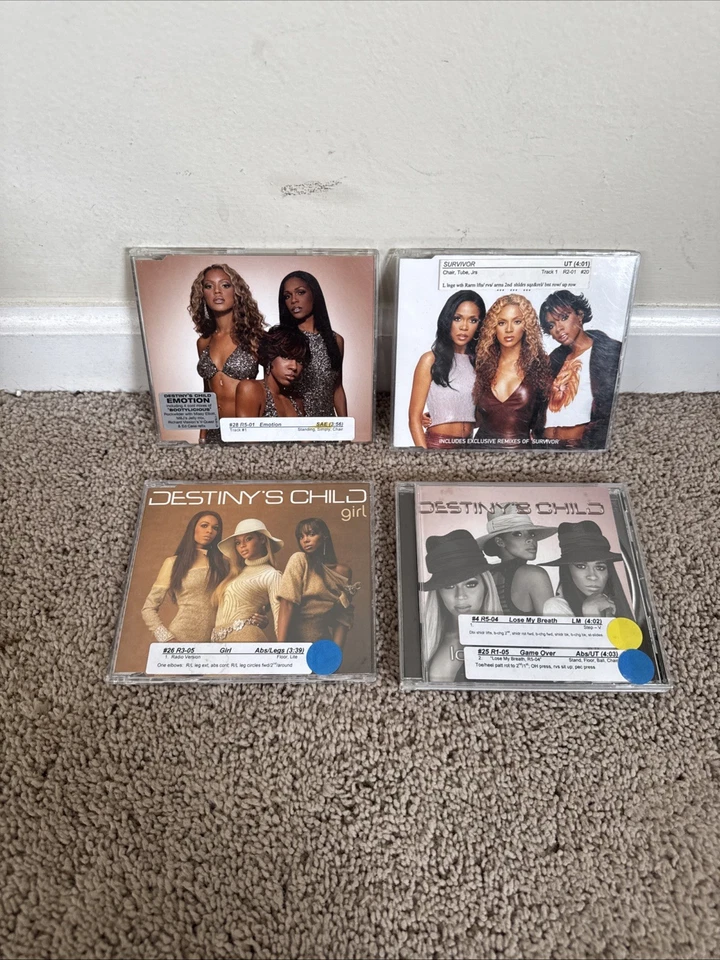 DESTINY'S CHILD - 4 CD Lot -  Rare Singles - Image 1 of 4