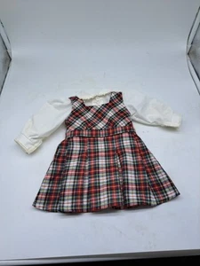 1997 Pleasant Company American Girl Molly Retired Jumper & Blouse School Dress - Bild 1 von 5