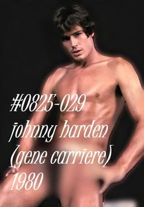 VINTAGE MÄNNLICHES PORTRAIT #0825-029 - Johnny Harden 1980 - kostenloser Versand in den USA - Bild 1 von 2