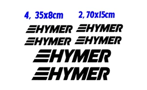 Juego de calcomanías/vinilo para autocaravana Hymer - Imagen 1 de 3