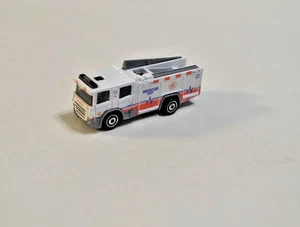 MATCHBOX 2025 MBX RESCUE V - EXCLUSIVE SCANIA P360 FIRE ENGINE WHITE LOOSE - Picture 1 of 8