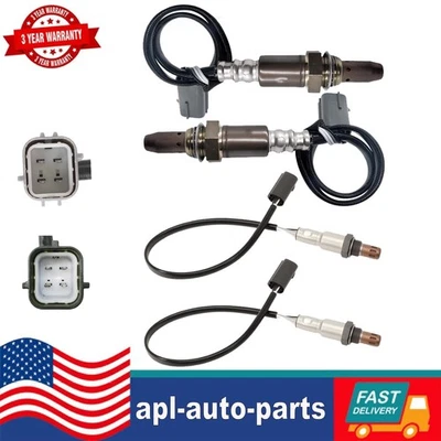 4Pcs Oxygen O2 sensor Up & Down For Infiniti G35 2008 M35 G37 2009-2010 M37 2011 - Imagem 1 de 4