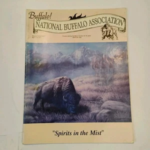 Vintage Buffalo! National Buffalo Association Magazine April-June 1991 Vol 19 #2 - Foto 1 di 3