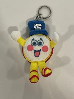 复古 Dum-Dums Drum Man Spangler 糖果公司钥匙链毛绒收藏品 — 第 1/2 张图片