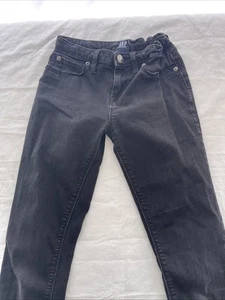 Gap Kids Jeans 14 Girls Black Super Skinny Fit Denim Teens Casual School - Picture 1 of 9