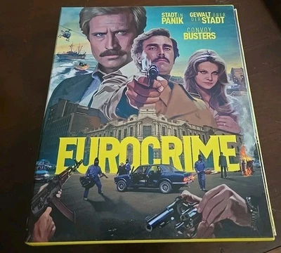 Eurocrime Blu Region B Limited Box Set oop Rare Convoy Busters Poliziotteschi - Image 1 of 4