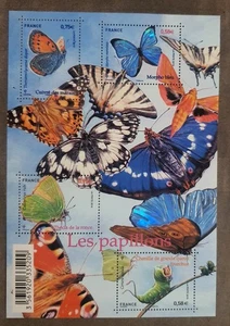 France: Bloc Y&T F4498 Les Papillons – 2010 – NEUF**/MNH (Voir Détail) - Imagen 1 de 1