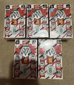 2025 Panini Mosaic Football Ornament Holiday Box Factory Sealed Lot of 5 - Picture 1 of 3
