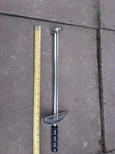 Llave dinamométrica vintage Draper cromada 1/2" accionamiento - Imagen 1 de 5